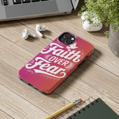 Inspirational Phone Case - Faith Over Fear - Image 10