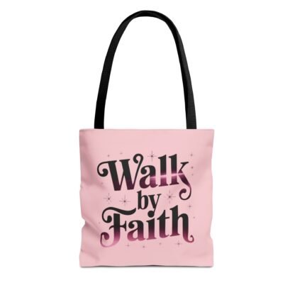 Inspirational Tote Bag - Walk By Faith