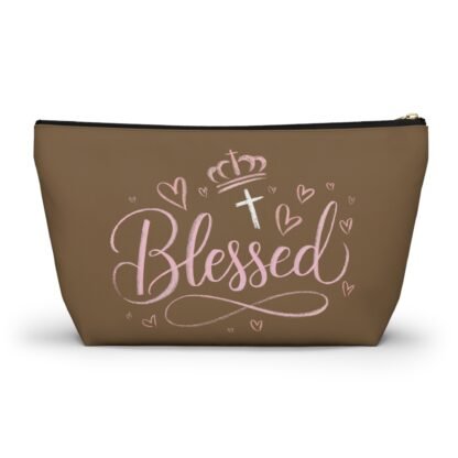 Blessed Accessory Pouch – Faith-Inspired Makeup Bag - Image 6