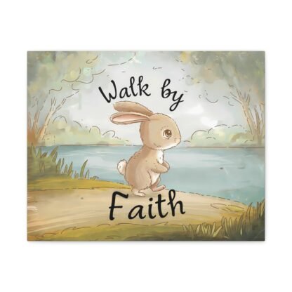 Walk by Faith - Bunny - Wall Art - Image 4