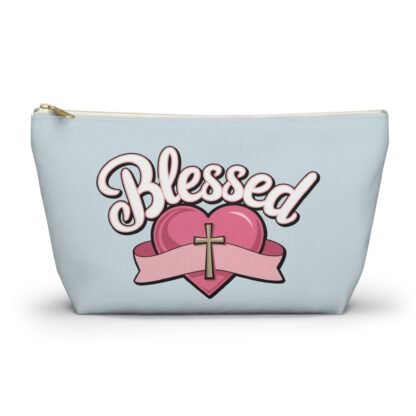 Blessed Accessory Pouch- Faith-Inspired Makeup Bag - Image 9