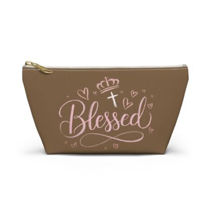 Blessed Accessory Pouch – Faith-Inspired Makeup Bag