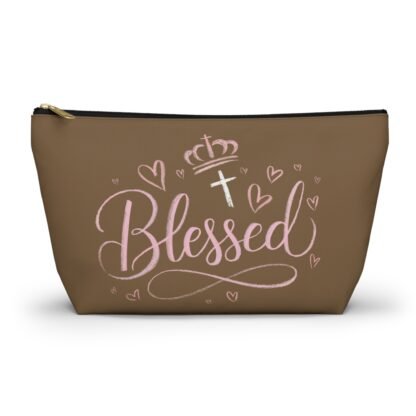 Blessed Accessory Pouch – Faith-Inspired Makeup Bag - Image 5