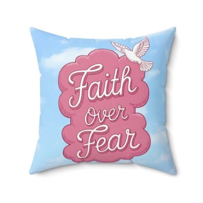 Inspirational Pillow - Faith Over Fear - Image 10