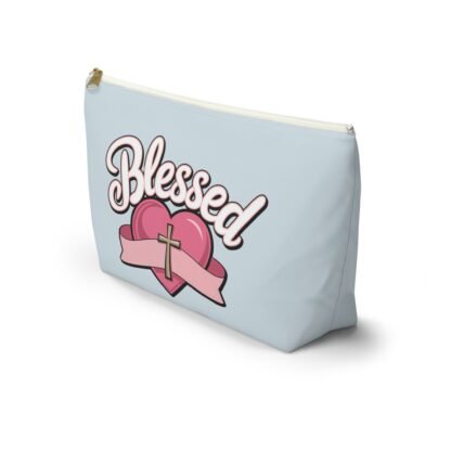 Blessed Accessory Pouch- Faith-Inspired Makeup Bag - Image 11