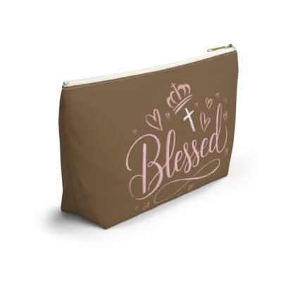 Blessed Accessory Pouch – Faith-Inspired Makeup Bag - Image 12