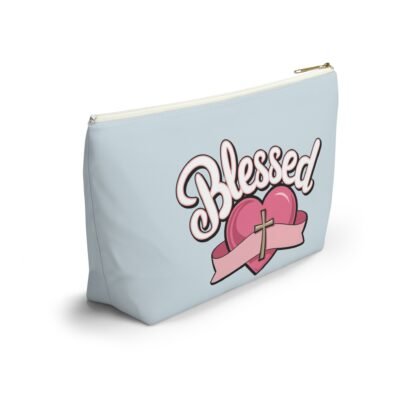 Blessed Accessory Pouch- Faith-Inspired Makeup Bag - Image 12