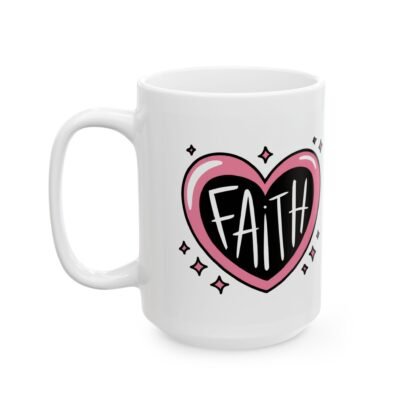 Faith Mug – Inspirational Ceramic Coffee Cup (11oz, 15oz) - Image 5