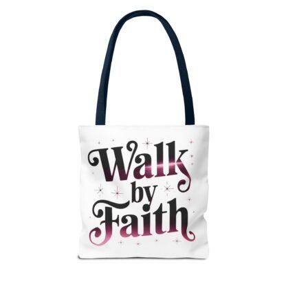 Christian Tote Bag- Walk By Faith - Fashion - Image 18