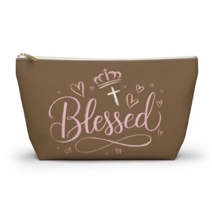 Blessed Accessory Pouch – Faith-Inspired Makeup Bag - Image 9