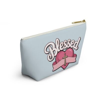 Blessed Accessory Pouch- Faith-Inspired Makeup Bag - Image 4