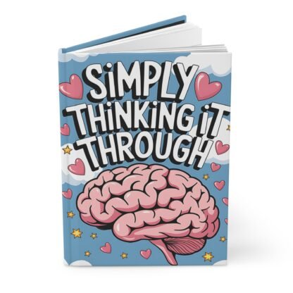 Hardcover Journal – Fun Brain Design for Creative Minds