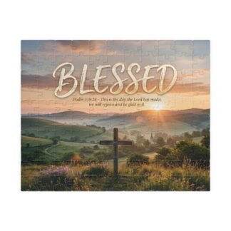 Blessed Cross Puzzle — Christian Inspirational Jigsaw