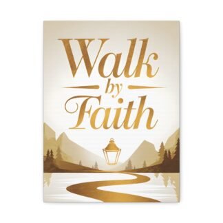 Walk by Faith Wall Art — Inspirational Home Decor