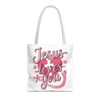 Jesus Loves You Tote Bag — Christian Faith