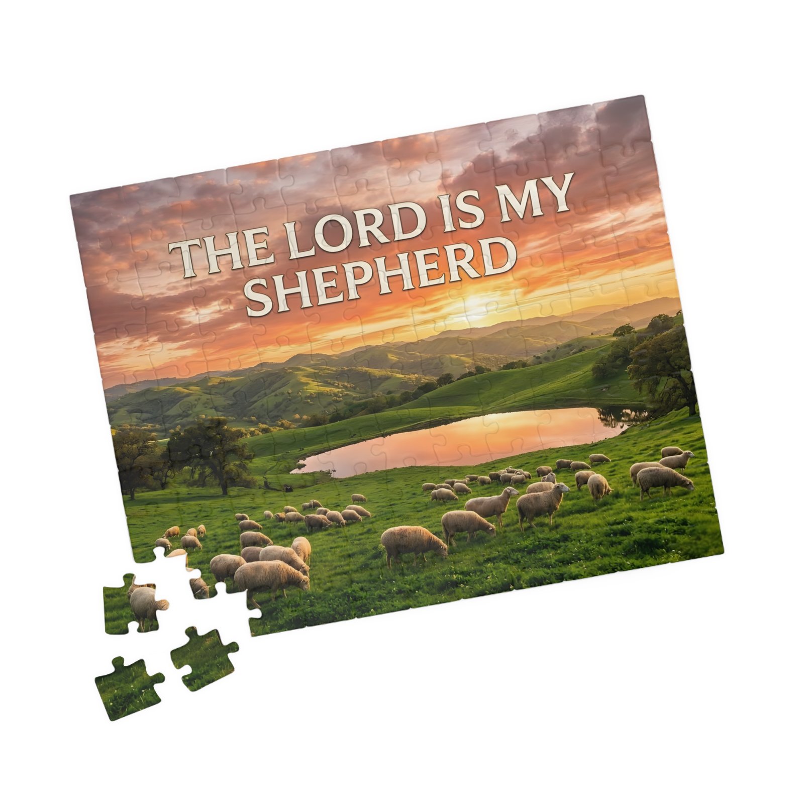The Lord is My Shepherd Puzzle – Christian Inspiration - Image 3