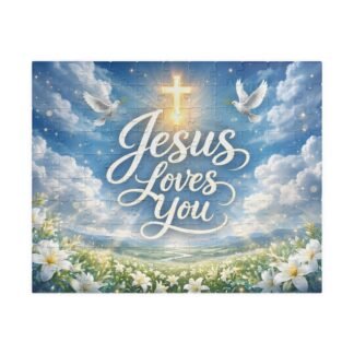 Jesus Loves You Puzzle — Inspirational Christian Jigsaw