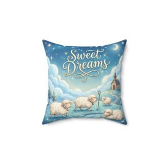 Sweet Dreams Pillow — Nursery Decorative Throw Pillow